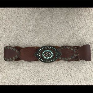 Anthropologie Brown Belt